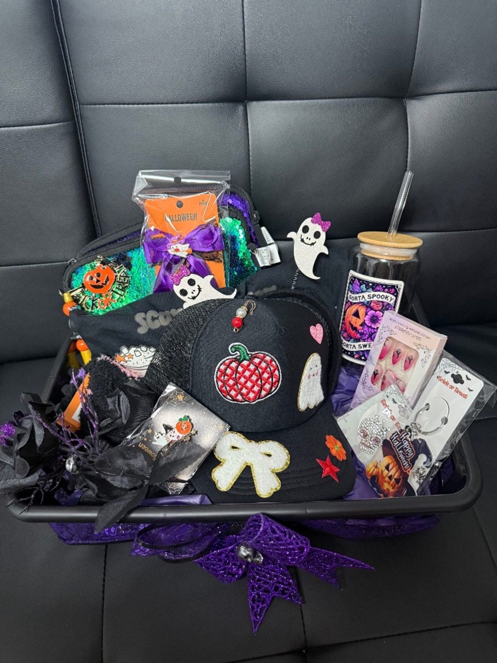 Halloween Boo Basket - Large